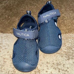 NWOT-Nautica toddler sandals navy sz 8